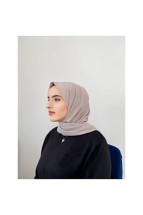 شال قهوه ای زنانه Medine İpeği Pasha - کد 866025957
