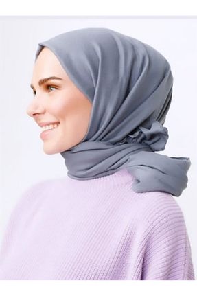 شال طوسی زنانه پنبه ای VALORSCARF - کد 866067719