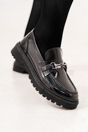 کفش آکسفورد مشکی بچه گانه چرم مصنوعی mnpc - کد 870506379