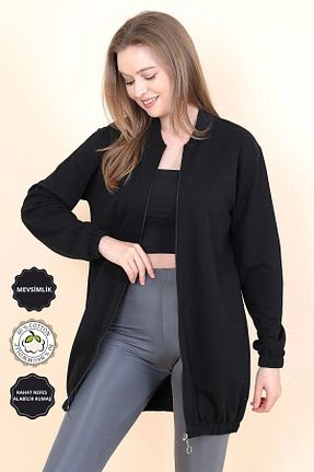تونیک مشکی زنانه بافتنی ABS FASHİON - کد 824722038