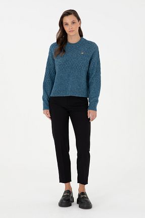 شلوار مشکی زنانه بافتنی U.S. Polo Assn. - کد 866193052