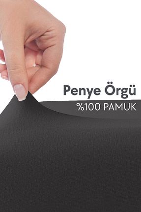 ست ملحفه سایز بزرگ طوسی Penye Calmera - کد 867952798