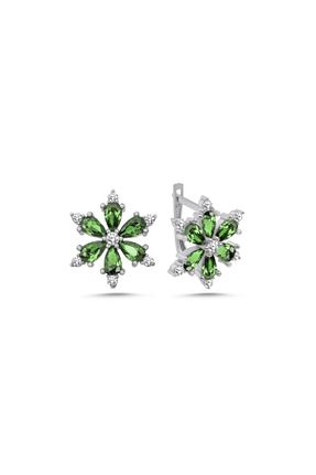 گوشواره نقره بژ زنانه 925 عیار Inure Jewelry - کد 866244807