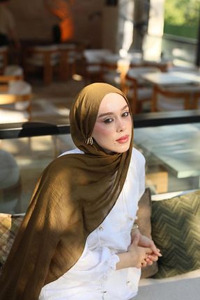 شال متالیک زنانه پنبه ای Modakaşmir - کد 866274245