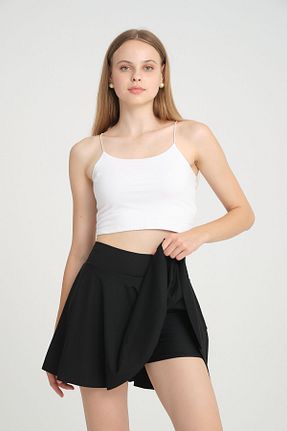 شلوارک ساحلی مشکی زنانه لیکرا mrmpro - کد 846755288