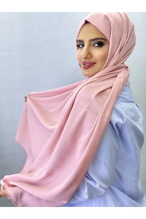 شال صورتی زنانه ابریشم ALDAİR - کد 866302569