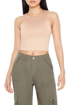 بلوز بژ زنانه ساده Forever 21 - کد 866300809