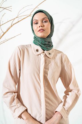 روسری سبز پلی استر JAWEL - کد 866295088