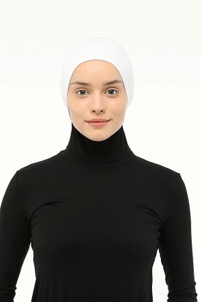 کلاه شنای حجاب سفید زنانه Altobeh - کد 148499825