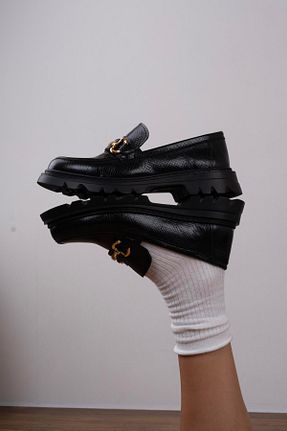 کفش کژوال مشکی زنانه چرم لاکی sovrana - کد 866321782