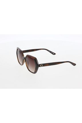 عینک آفتابی بژ زنانه UV400 Guess - کد 836128418