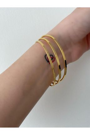 النگو طلائی زنانه 8 عیار MiDu Takı - کد 866359026