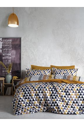 روتختی دونفره زرد پنبه ای BED LİNE - کد 836491537