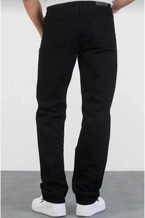 شلوار جین مشکی مردانه پاچه گشاد Denim - کد 866558662