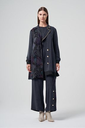 ست بالاتنه و پائین تنه مشکی زنانه بافتنی MÜSEMMA - کد 887162861