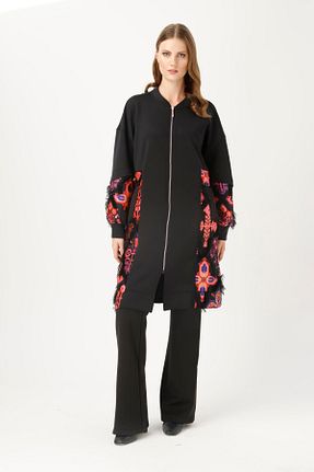 کلاه و ابایا مشکی زنانه پلی استر MÜSEMMA - کد 827891043