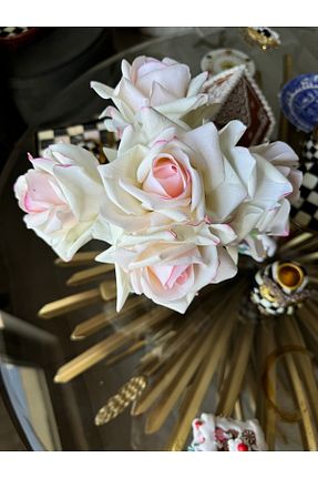 گل خشک و مصنوعی صورتی Hatice sakallı design - کد 866374487