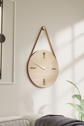 ساعت دیواری سفید 35 x 35 acargrafik - کد 857949838