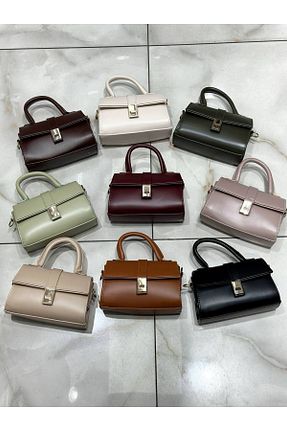 کیف دوشی بژ زنانه چرم مصنوعی SHIKIRTI - کد 866441378