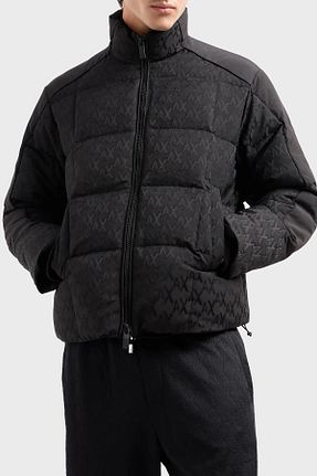 کاپشن مشکی مردانه رگولار Armani Exchange - کد 866635665
