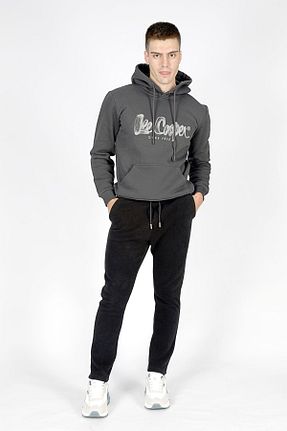 شلوار کرمگن مشکی مردانه رگولار Lee Cooper - کد 866570438