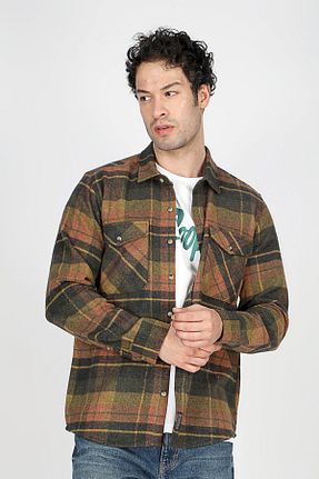 پیراهن زرد مردانه رگولار Lee Cooper - کد 866586540
