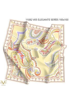 روسری بنفش 100 x 100 19V69 ITALIA - کد 866587501