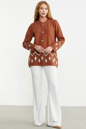 کت نارنجی زنانه رگولار Sementa - کد 866588234