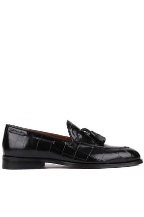 کفش کلاسیک مشکی مردانه جیر Shoetyle - کد 799450728