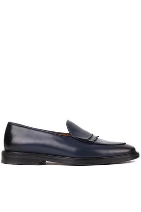کفش کژوال سرمه ای مردانه جیر Shoetyle - کد 818381172