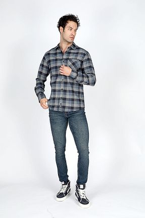 شلوار جین آبی مردانه پاچه تنگ Lee Cooper - کد 866705283