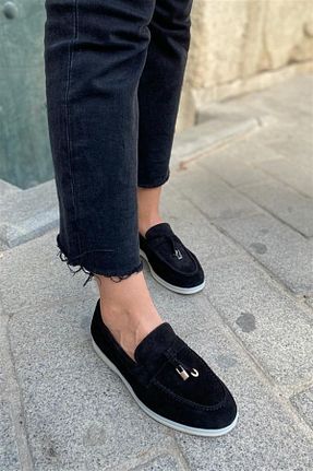 کفش کژوال مشکی زنانه جیر NILUFARR - کد 245265106
