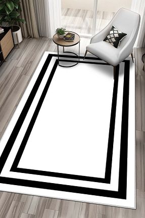 فرش سفید قابل شستشو West Home - کد 712335368