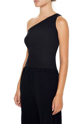 بلوز مشکی زنانه ساده Forever 21 - کد 866659560