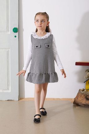 لباس سفید بچه گانه بافتنی Cansın Mini - کد 831109675