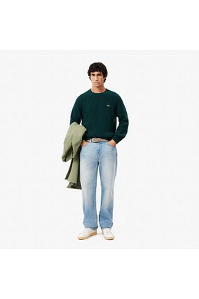 کمربند قهوه ای مردانه چرم مصنوعی Lacoste - کد 866666284