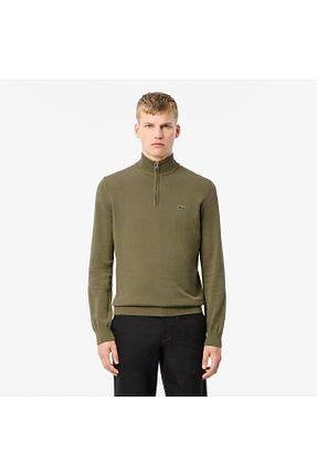 پلیور سبز مردانه ساده Lacoste - کد 866728908