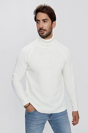 پلیور نباتی مردانه طرح دار CHUBA - کد 350299208