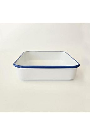 سینی سفید مینا Emayeci - کد 866684162