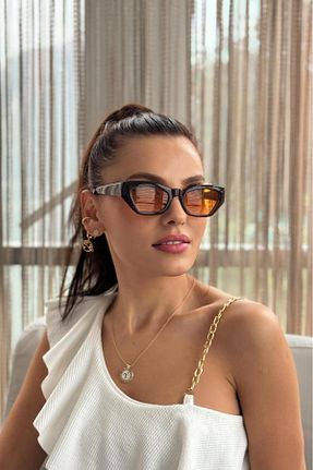 عینک آفتابی سفید زنانه UV400 By Harmony - کد 866691468