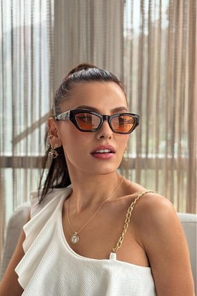 عینک آفتابی سفید زنانه UV400 By Harmony - کد 866691468