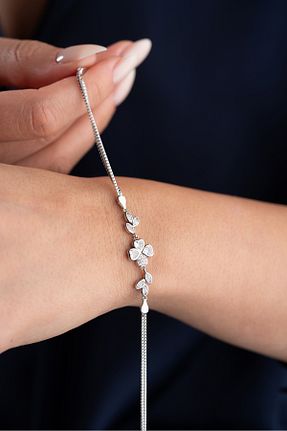 دستبند نقره زنانه 925 عیار Silvano Jewelry - کد 866694293
