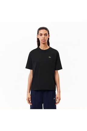 تیشرت مشکی زنانه رگولار Lacoste - کد 820865026