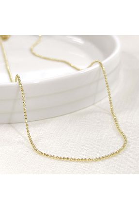 گردنبند جواهر آبی زنانه برنجی Güler Yüzlü Silver - کد 866717445