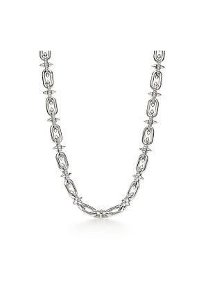 گردنبند استیل ( فولاد ) زنانه رودیوم neslyaccessories - کد 866742981