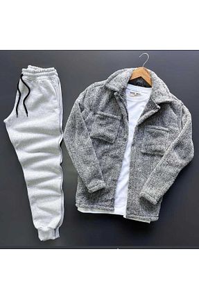 کت طوسی مردانه اسلیم فیت exans moda - کد 866739519