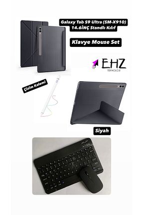 کیف تبلت رنگی Samsung Uyumlu EHZ TEKNOLOJİ - کد 866959593