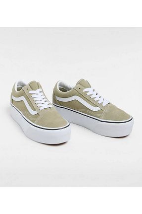 کفش پیاده روی سبز زنانه پارچه ای Vans - کد 866996521