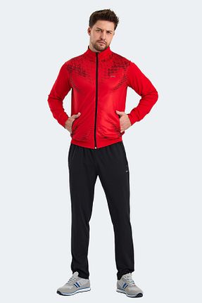 ست کرمکن اسپرت قرمز مردانه پلی استر Slazenger - کد 866874301