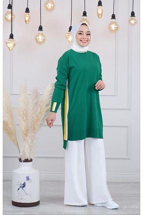 تونیک قهوه ای زنانه بافتنی Invee - کد 792297400